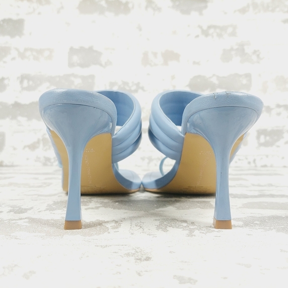 New FRENCH CONNECTION VALERIE Light Blue DRESS SANDALS i384 - Picture 6 of 13